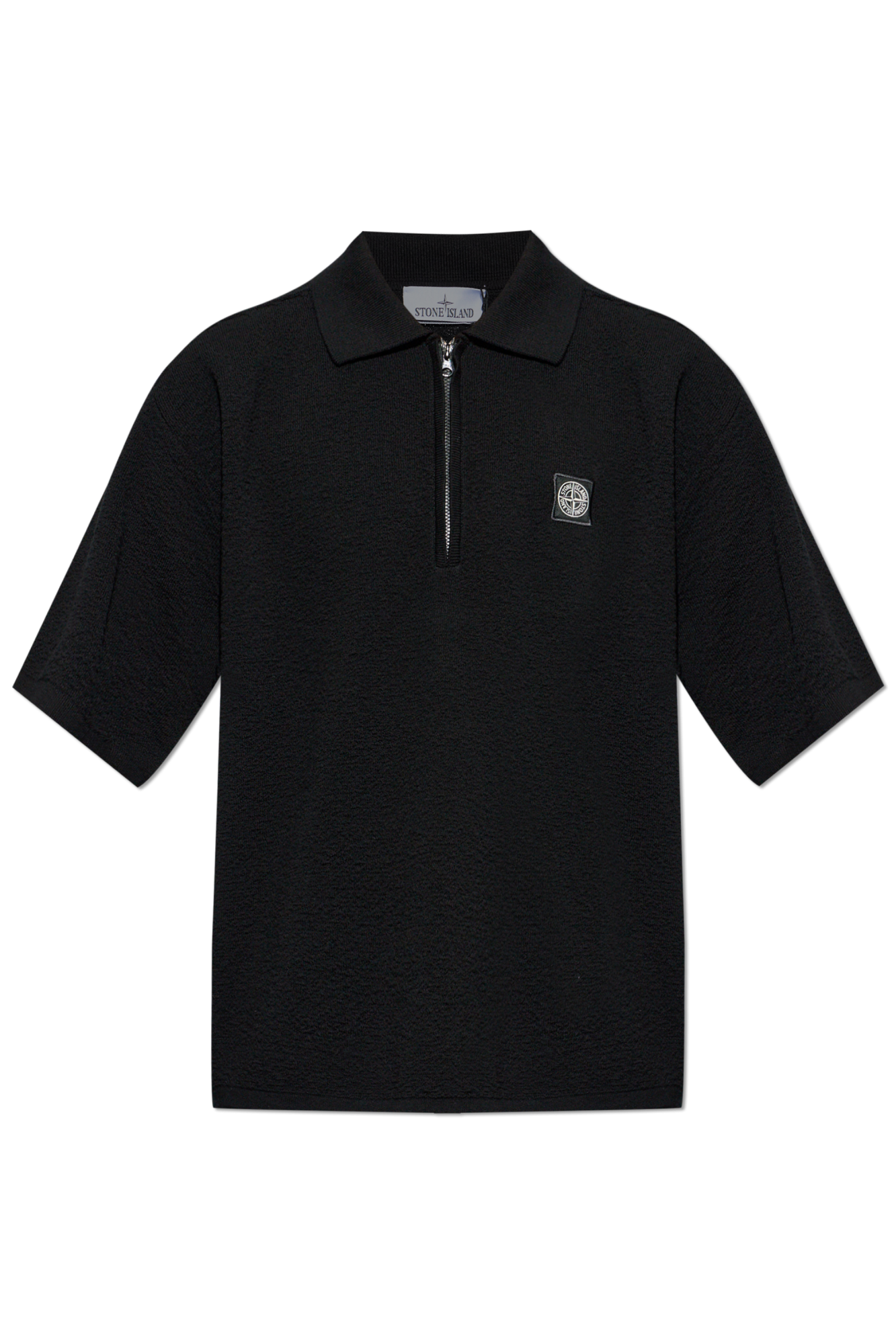 Stone Island Polo shirt with logo patch | Men's | Vitkac